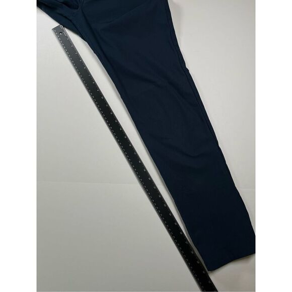 Lululemon ABC Pant Slim Size 31 Warpstreme Iron Blue EUC M5AD9S Wicking Stretch - Picture 7 of 10